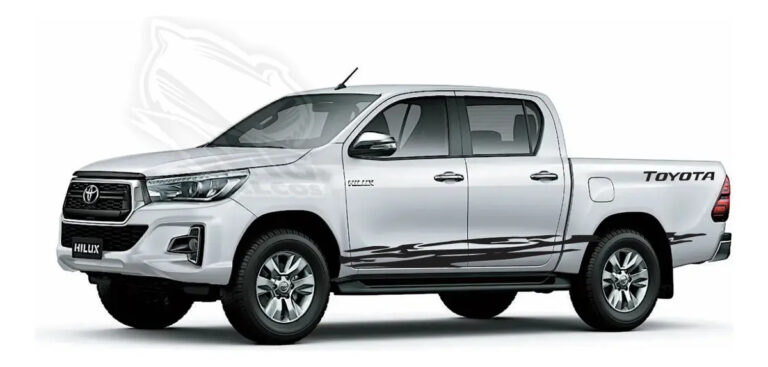 Calcomanias Toyota Hilux (kit Completo) R F 1