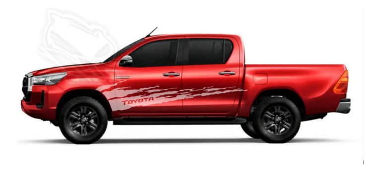 Calco Sticker Toyota Hilux Grafica (kit) Mud Kite