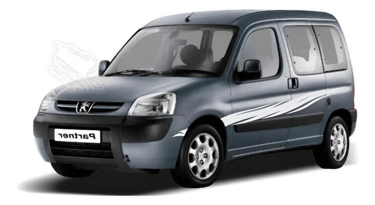 Calco Grafica Peugeot Patagonica Mzd